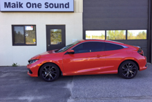 2019 Honda Civic with professional window tint